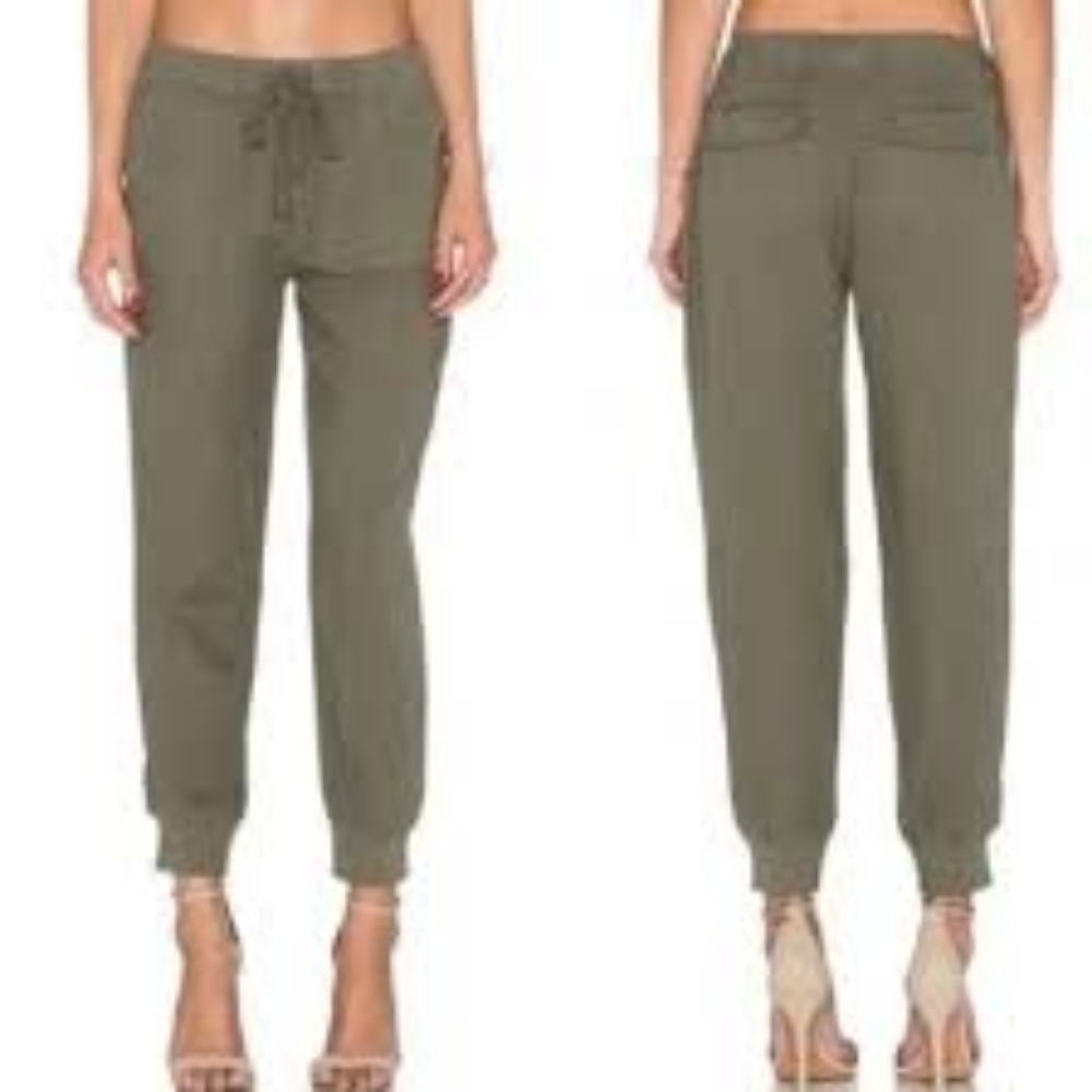 Joie Olive Green Track Pants